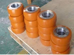 2" X 15/16" полиуретаново колело