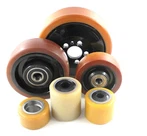 5" твърдо полиуретаново колело